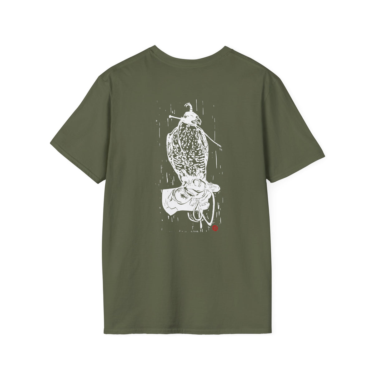 Hooded Gyr - Unisex Softsyle Tee (3 colors)