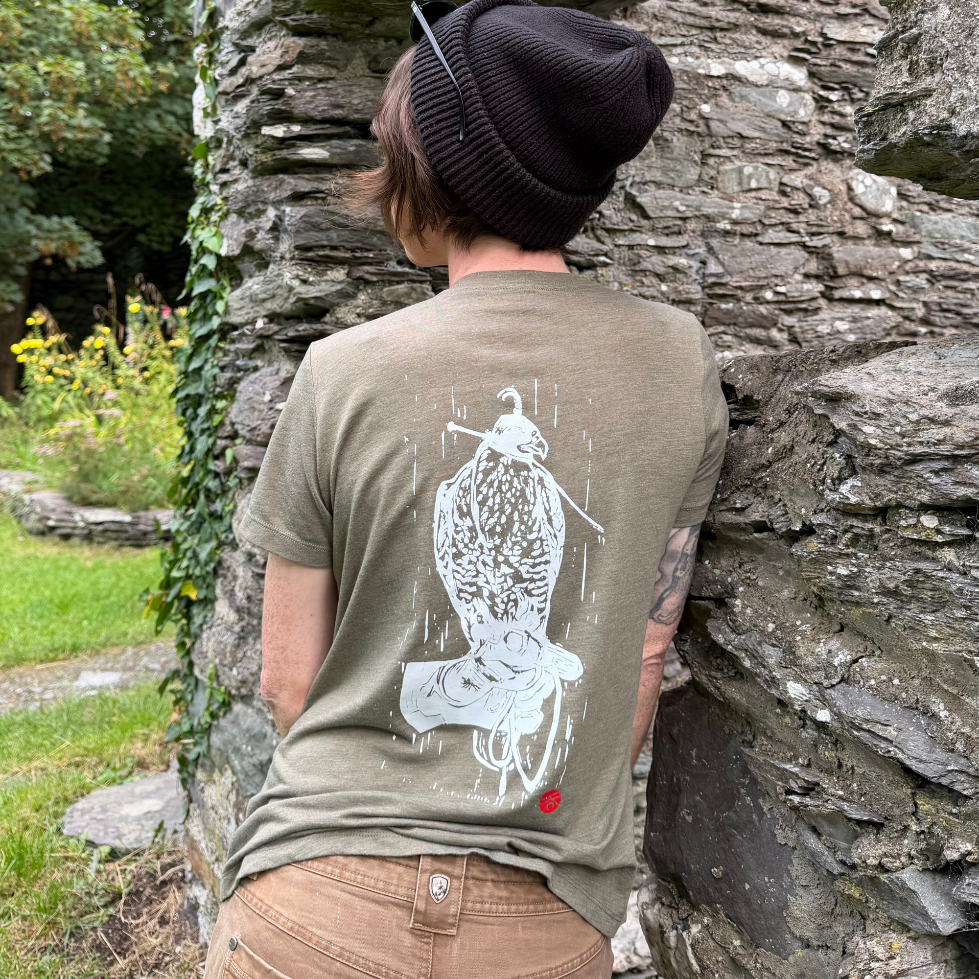 Hooded Gyr - Ladies' Tri-Blend Tee (3 colors)