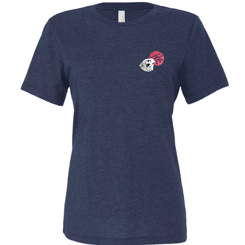 Solid Navy Triblend - 6413 - FRONT